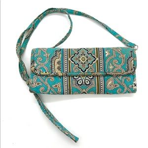 Vera Bradley Trifold Crossbody Wallet